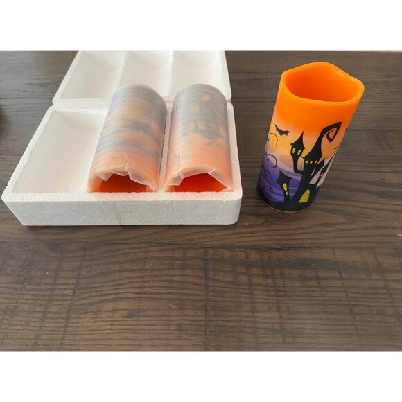 Set of 3 Halloween LED Candles with Real Wax – Brand New in Box - Picture 8 of 8